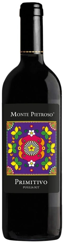 Вино "Monte Pietroso" Primitivo, Puglia IGT