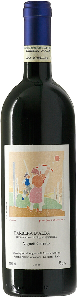 Вино Roberto Voerzio, Barbera d'Alba "Vigneti Cerreto"