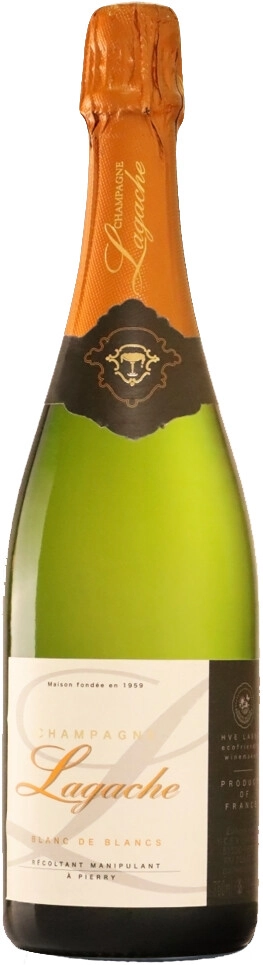 Шампанское Champagne Lagache, Blanc de Blancs Brut Reserve