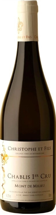 Вино Christophe et Fils, Chablis 1er Cru "Mont de Milieu" AOC