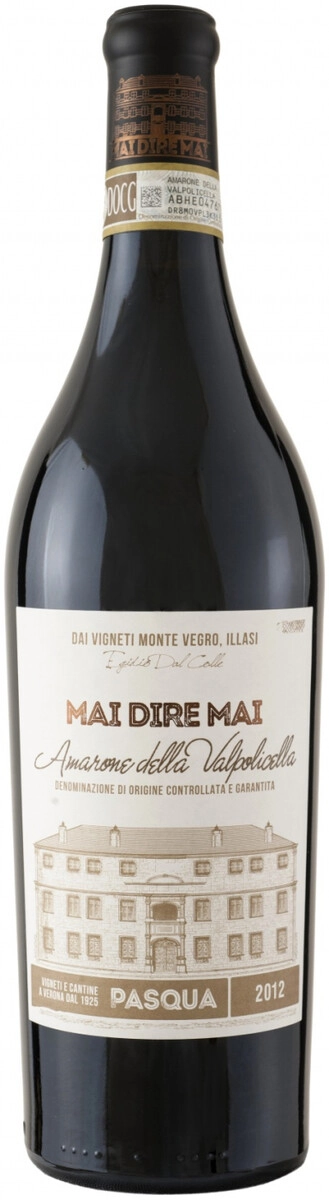 Вино Pasqua, "Mai Dire Mai" Amarone della Valpolicella DOCG