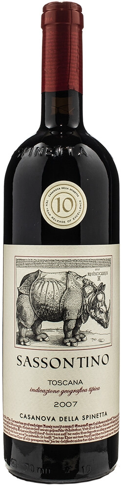 Вино Casanova della Spinetta, "Sassontino", Toscana IGT