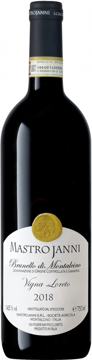 Вино Mastrojanni, "Vigna Loreto" Brunello di Montalcino DOCG