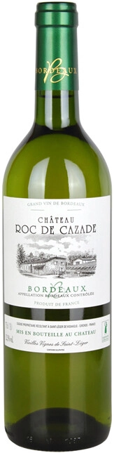 Вино "Chateau Roc de Cazade" Blanc, Bordeaux AOC