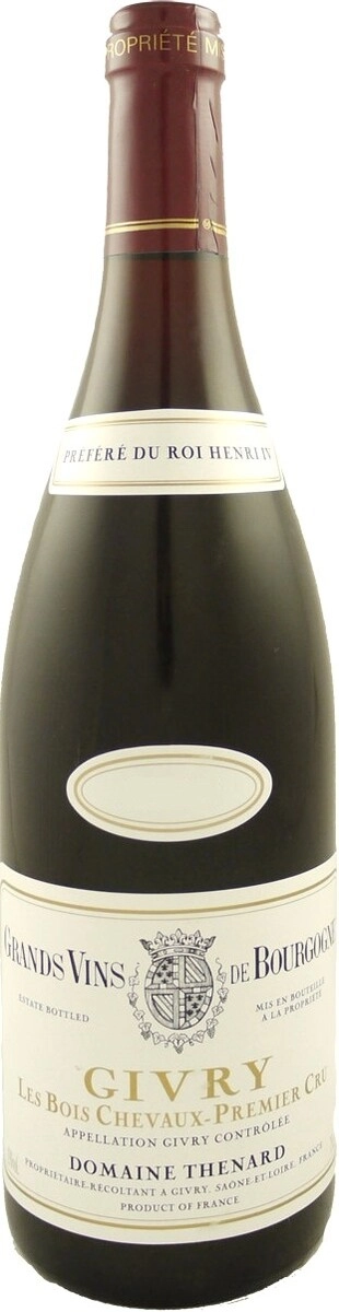 Вино Domaine Baron Thenard, Givry Premier Cru "Les Bois Chevaux"