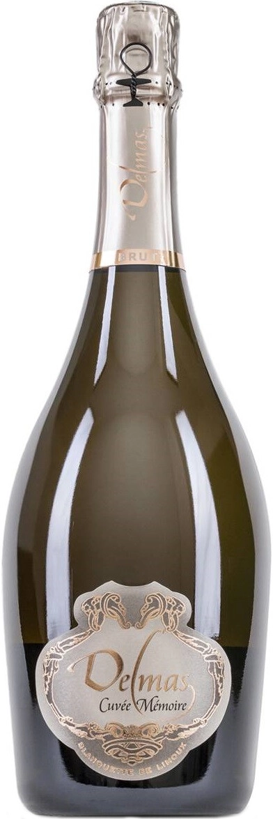 Игристое вино Delmas, "Cuvee Memoire" Extra Brut, Blanquette de Limoux AOC