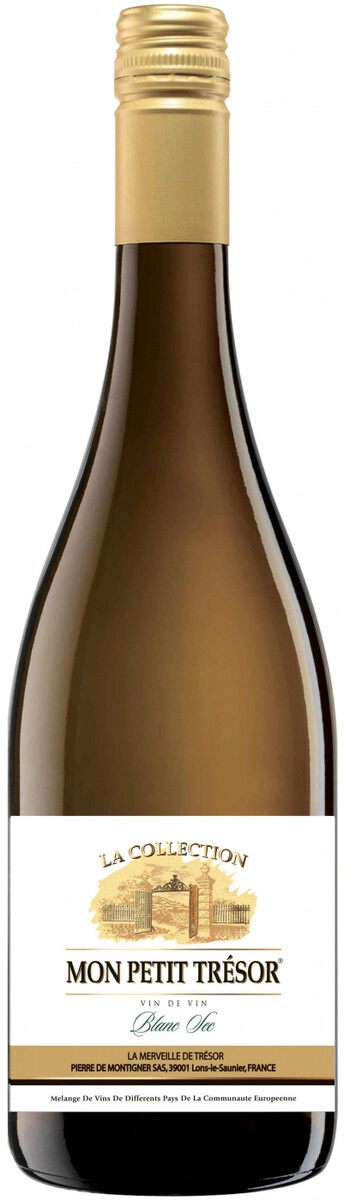 Вино "Mon Petit Tresor" Blanc Sec