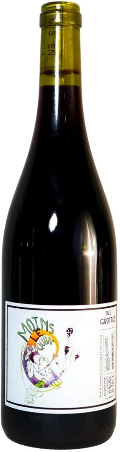 Вино Domaine des Grottes, "Moins le Quart" VdF