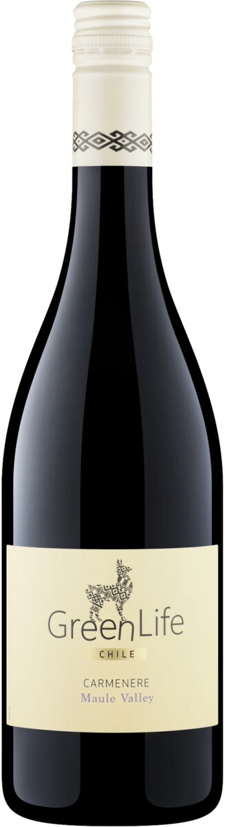 Вино "GreenLife" Carmenere, Maule Valley DO