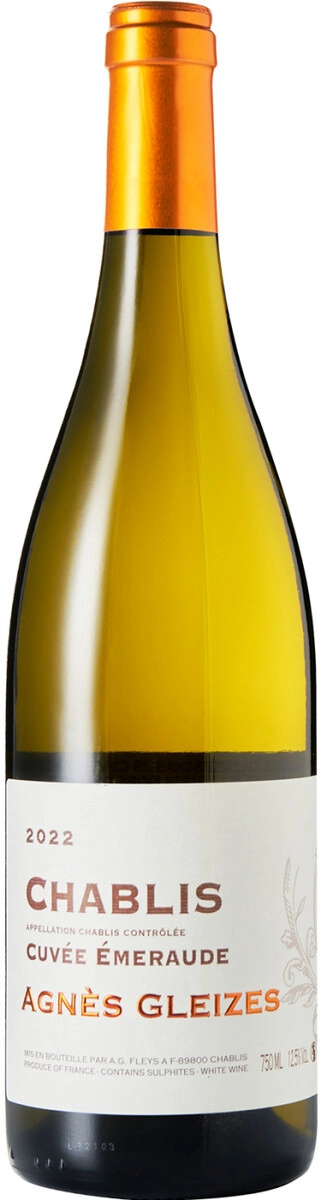 Вино Agnes Gleizes, Chablis "Cuvee Emeraude" AOC