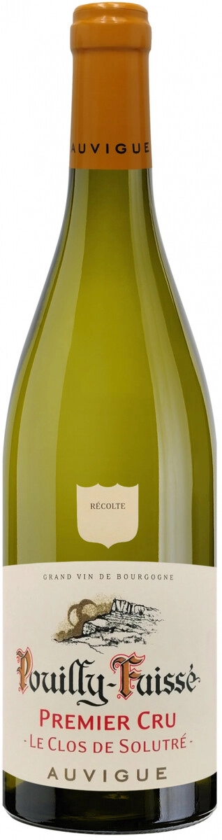 Вино Auvigue, Pouilly-Fuisse 1-er Cru "Le Clos de Solutre" AOC