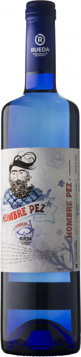 Вино Cuatro Rayas, "Hombre Pez" Verdejo, Rueda DO