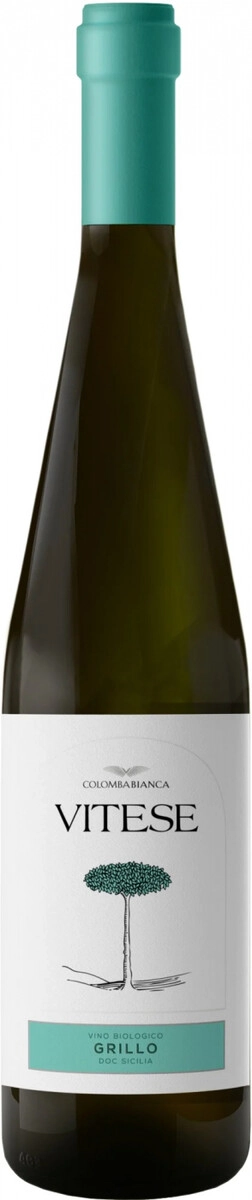 Вино Colomba Bianca, "Vitese" Grillo, Sicilia DOC