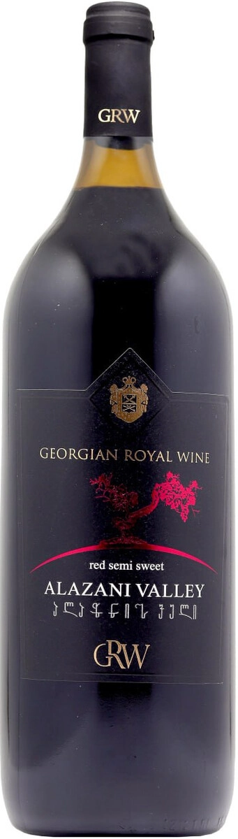 Вино GRW, "Alazani Valley" Red semi-sweet