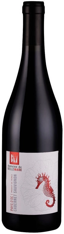 Вино Domaine de Belle Mare, Cabernet Sauvignon, Pays d'Oc IGP