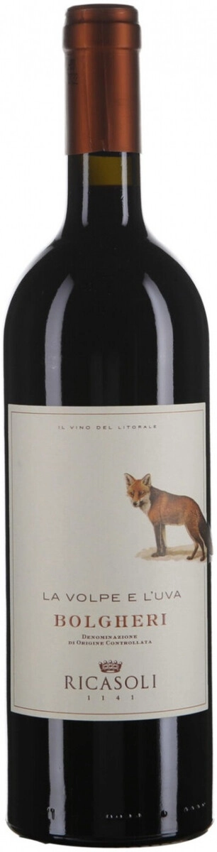Вино Barone Ricasoli, Bolgheri "La Volpe e L'Uva" DOC