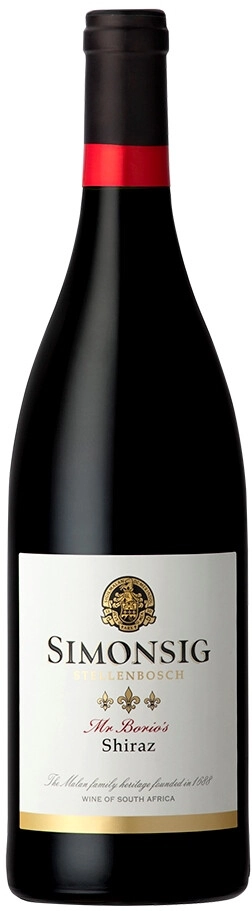 Вино Simonsig, "Mr Borio's" Shiraz
