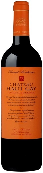 Вино "Chateau Haut Gay", Bordeaux Superieur AOC