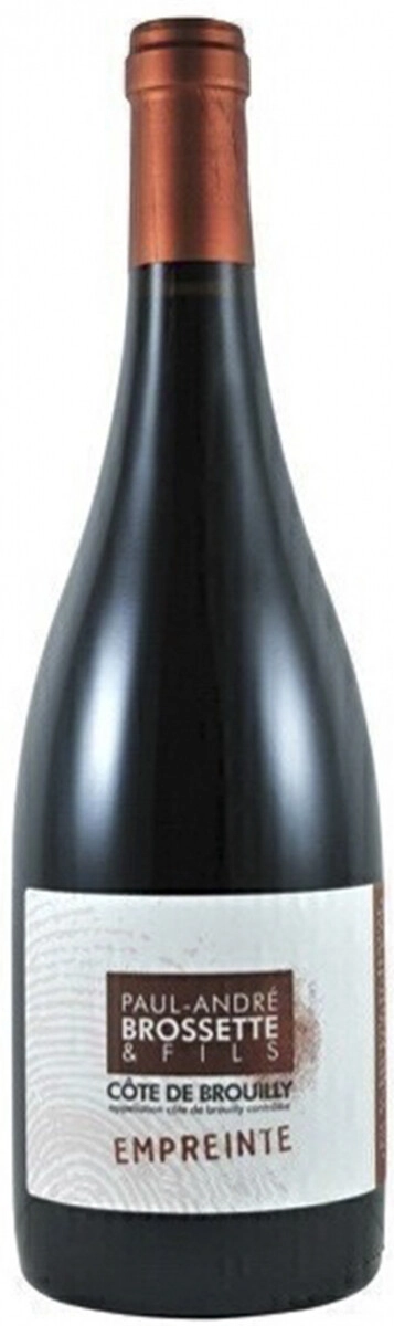 Вино Domaine Paul-Andre Brossette & Fils, "Empreinte", Cotes de Brouilly AOP