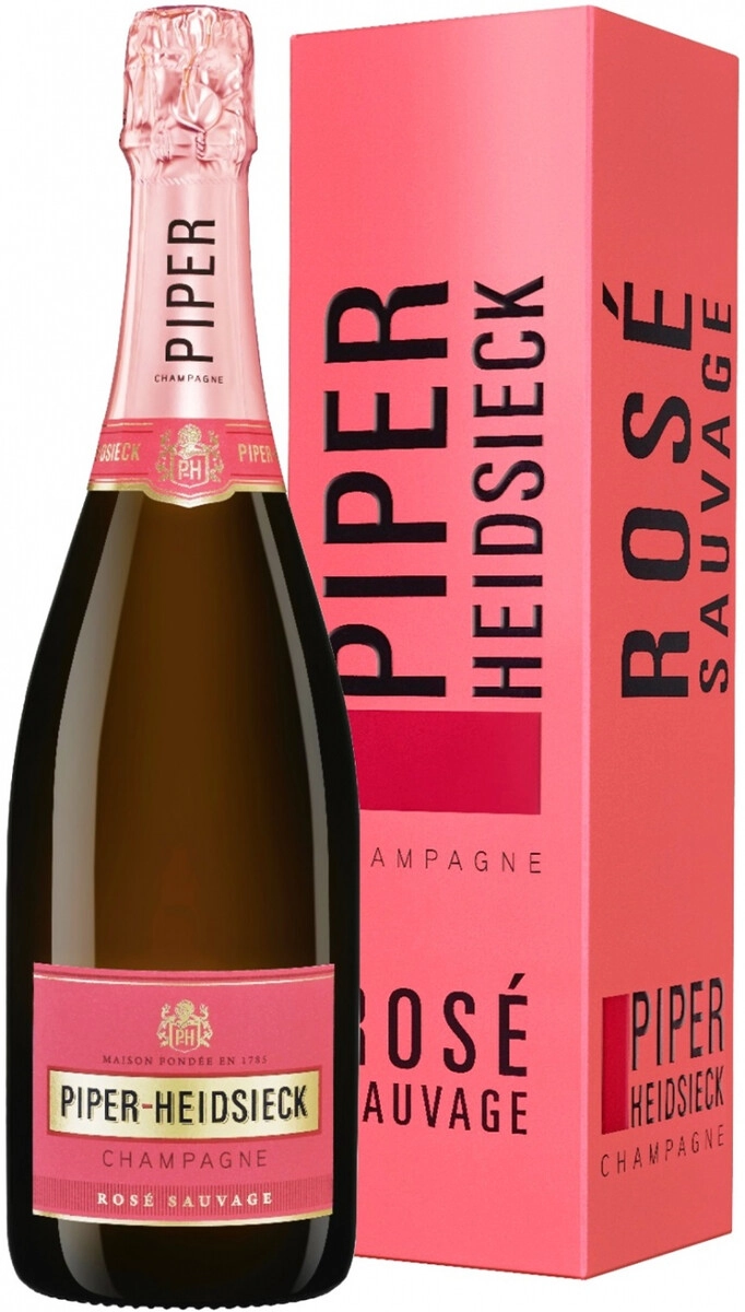 Шампанское Piper-Heidsieck, "Rose Sauvage", Champagne AOC "Off-Trade"