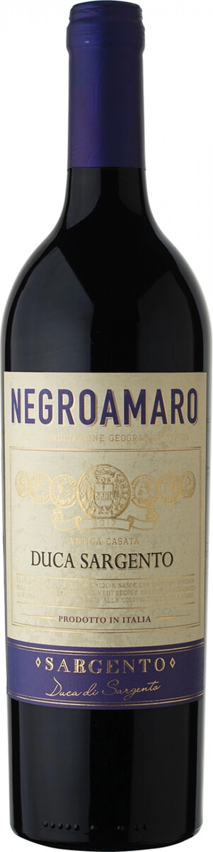 Вино "Duca Sargento" Negroamaro, Puglia IGT