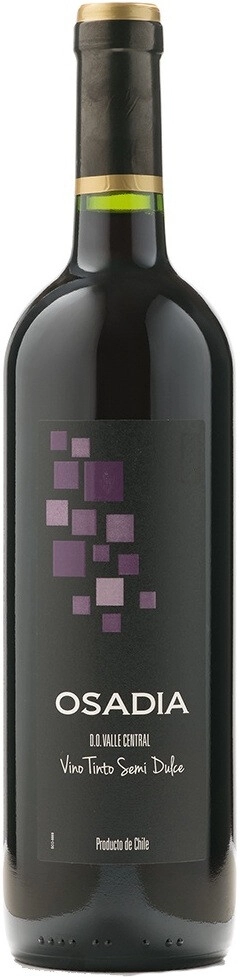 Вино "Osadia" Tinto Semi Dulce, Central Valley DO