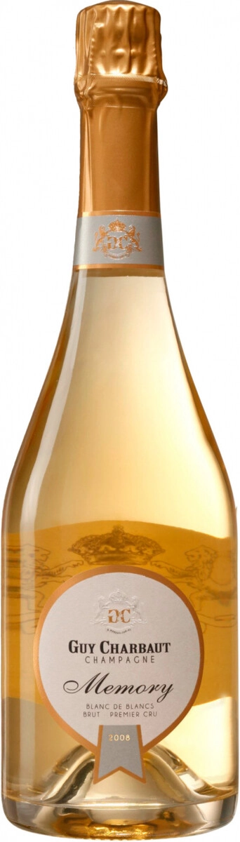 Шампанское Champagne Guy Charbaut, "Memory" Blanс de Blancs Premier Cru Brut