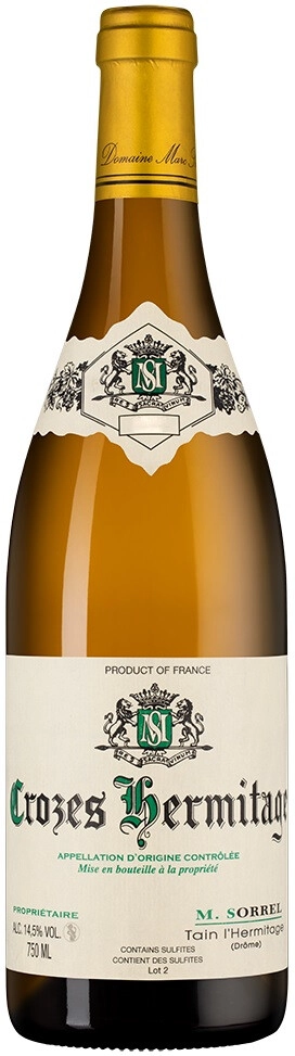 Вино Marc Sorrel, Crozes Hermitage Blanc AOC