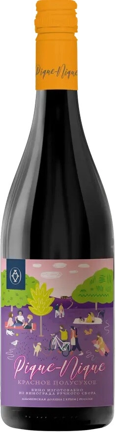 Вино Alma Valley, "Pique-Nique" Red Semi-Dry