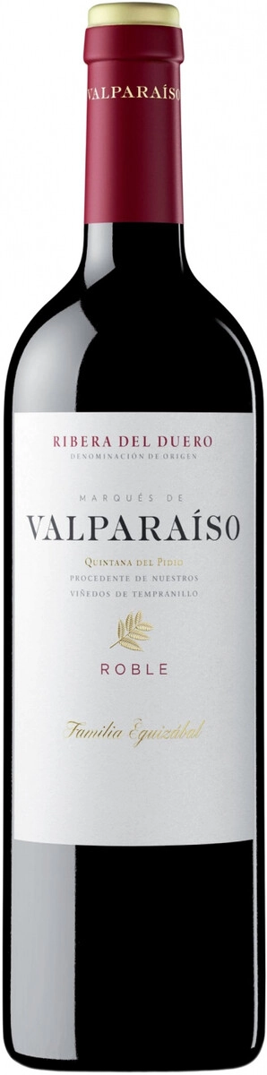 Вино "Marques de Valparaiso" Roble, Ribera del Duero DO