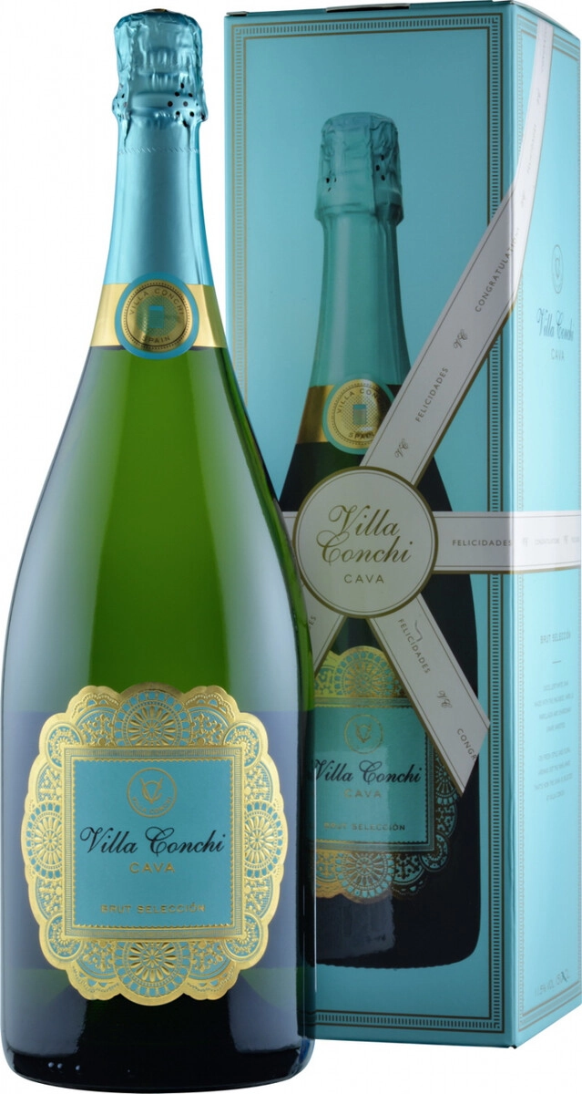 Игристое вино Villa Conchi, Cava Brut Seleccion