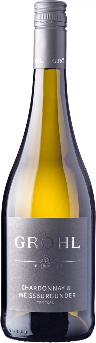 Вино Grohl, Chardonnay & Weissburgunder Trocken