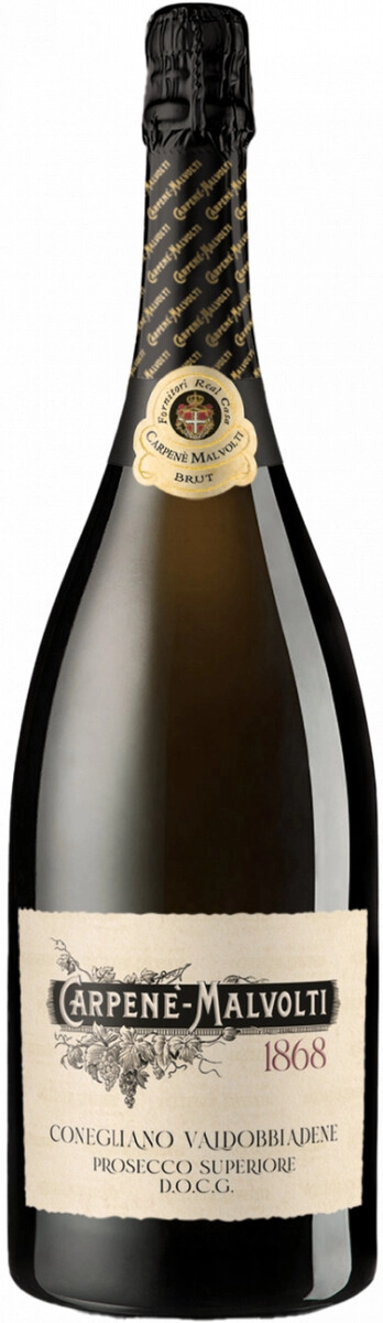 Игристое вино Carpene Malvolti, "1868" Conegliano Valdobbiadene Prosecco Superiore DOCG Brut