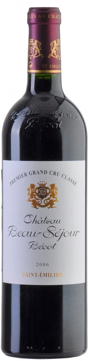 Вино Chateau Beau-Sejour Becot Saint-Emilion AOC Premier Grand Cru Classe B