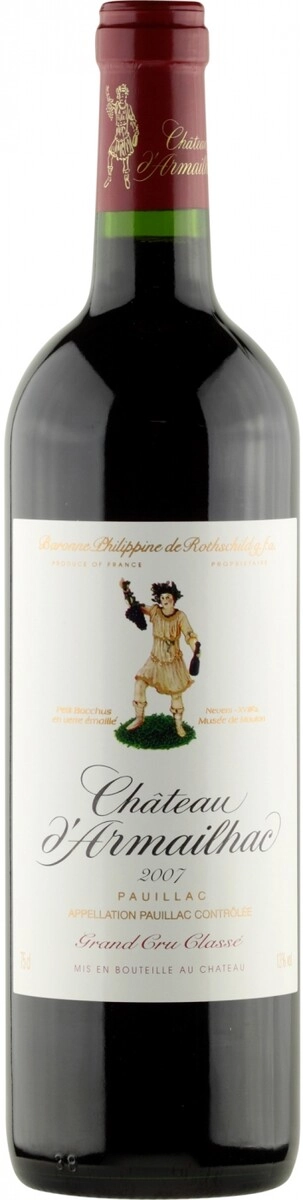 Вино Chateau d'Armailhac Pauillac AOC 5-me Grand Cru Classe