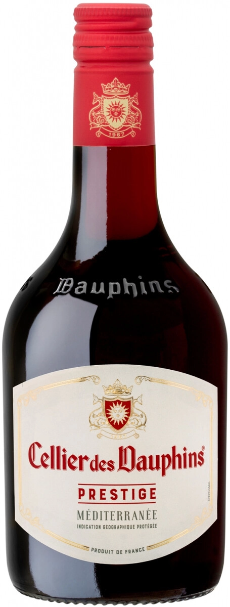 Вино Cellier des Dauphins, "Prestige" Rouge, Mediterranee IGP