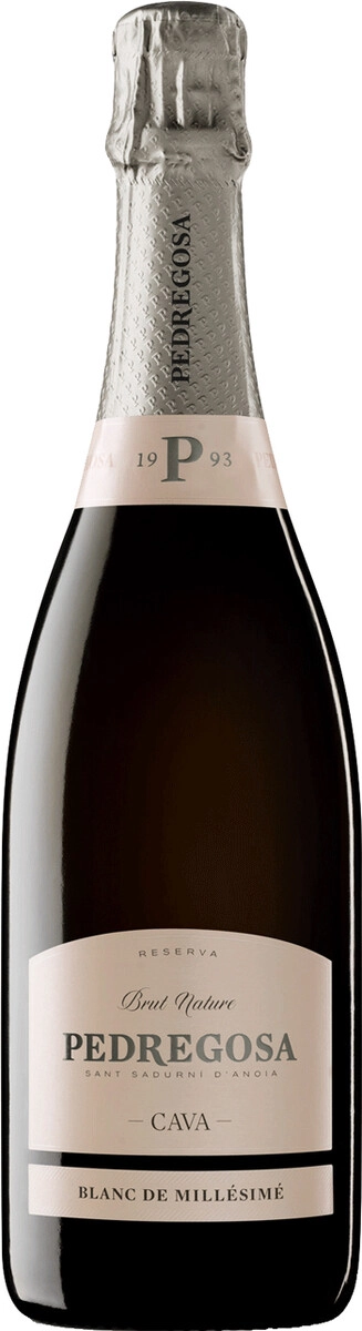 Игристое вино Castelo de Pedregosa, Blanc de Millesime Brut Nature Reserva, Cava DO