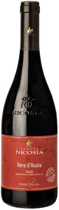 Вино Nicosia, "Fondo Filara" Nero d'Avola, Sicilia DOC
