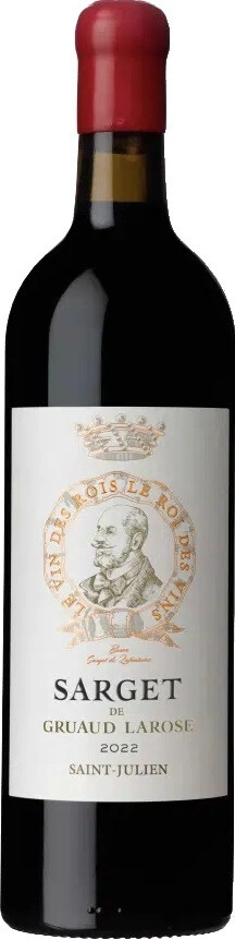 Вино "Sarget de Gruaud Larose", Saint-Julien AOC