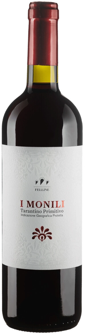 Вино Felline, "I Monili" Tarantino Primitivo IGP