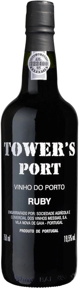 Портвейн Messias, "Tower's" Port Ruby, Porto DO