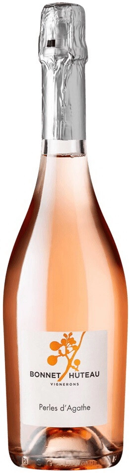 Игристое вино Bonnet-Huteau, "Perles d'Agathe" Rose Brut