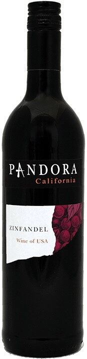 Вино "Pandora" Zinfandel