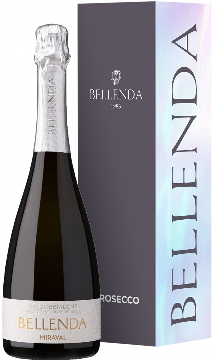 Игристое вино Bellenda, "Miraval", Conegliano Valdobbiadene DOCG Prosecco Superiore