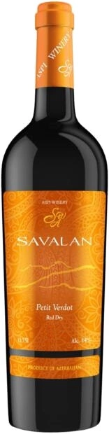Вино "Savalan" Petit Verdot Reserve