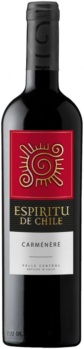 Вино "Espiritu de Chile" Carmenere Semi-Dry, Valle Central DO