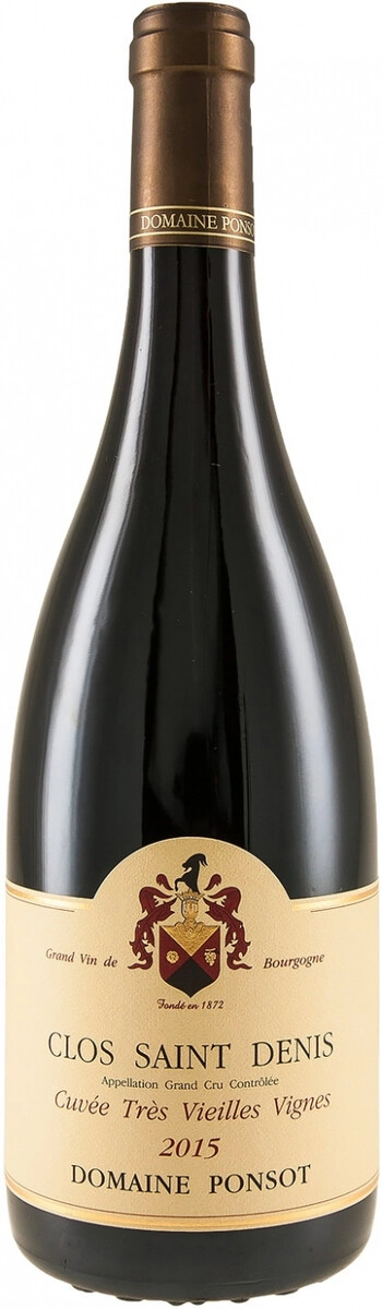 Вино Domaine Ponsot, Clos Saint Denis Grand Cru "Cuvee Tres Vieilles Vignes" AOC