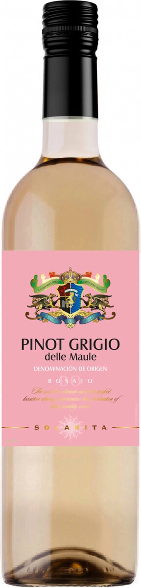 Вино "Solarita" Pinot Grigio Rosato delle Maule DO
