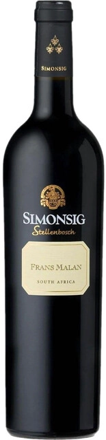 Вино Simonsig, Frans Malan