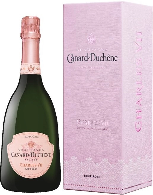 Шампанское Canard-Duchene, "Charles VII" Brut Rose, Champagne AOC